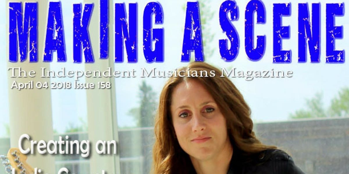 Jennifer Lyn made the cover of the April issue of Making A Scene Magazine